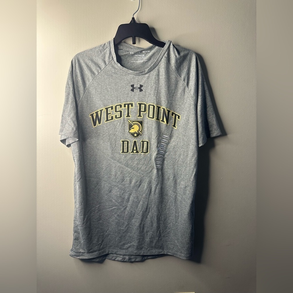 NWT Under Armour WEST POINT DAD Tshirt Sz Small NCAA